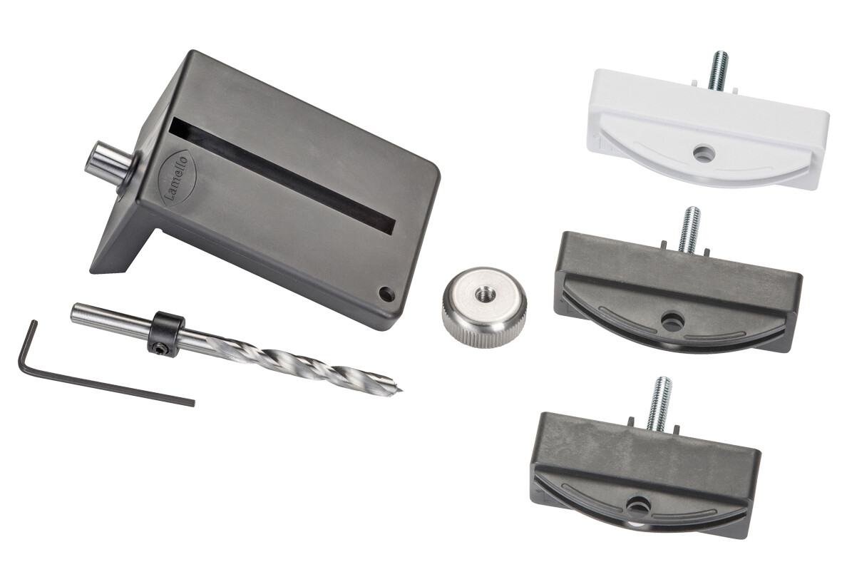 Lamello P-System Drill Jig Kit for Clamex P Connectors